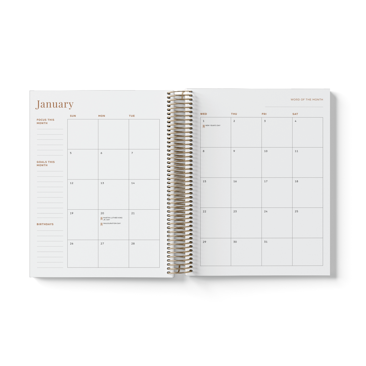 2025 Vision On Board Planner