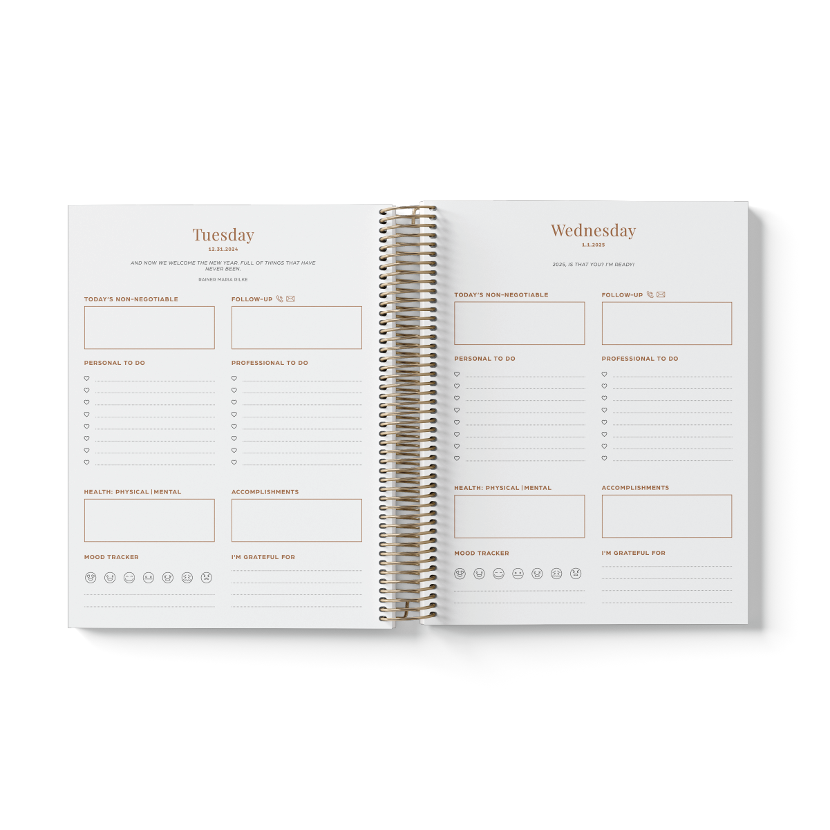 2025 Vision On Board Planner