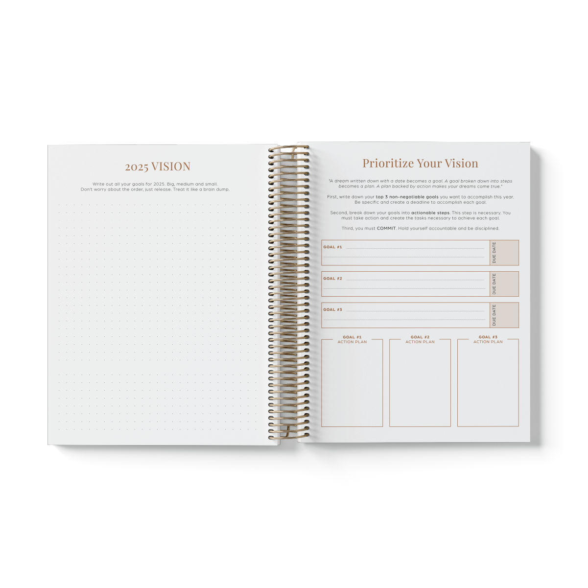 2025 Vision On Board Planner