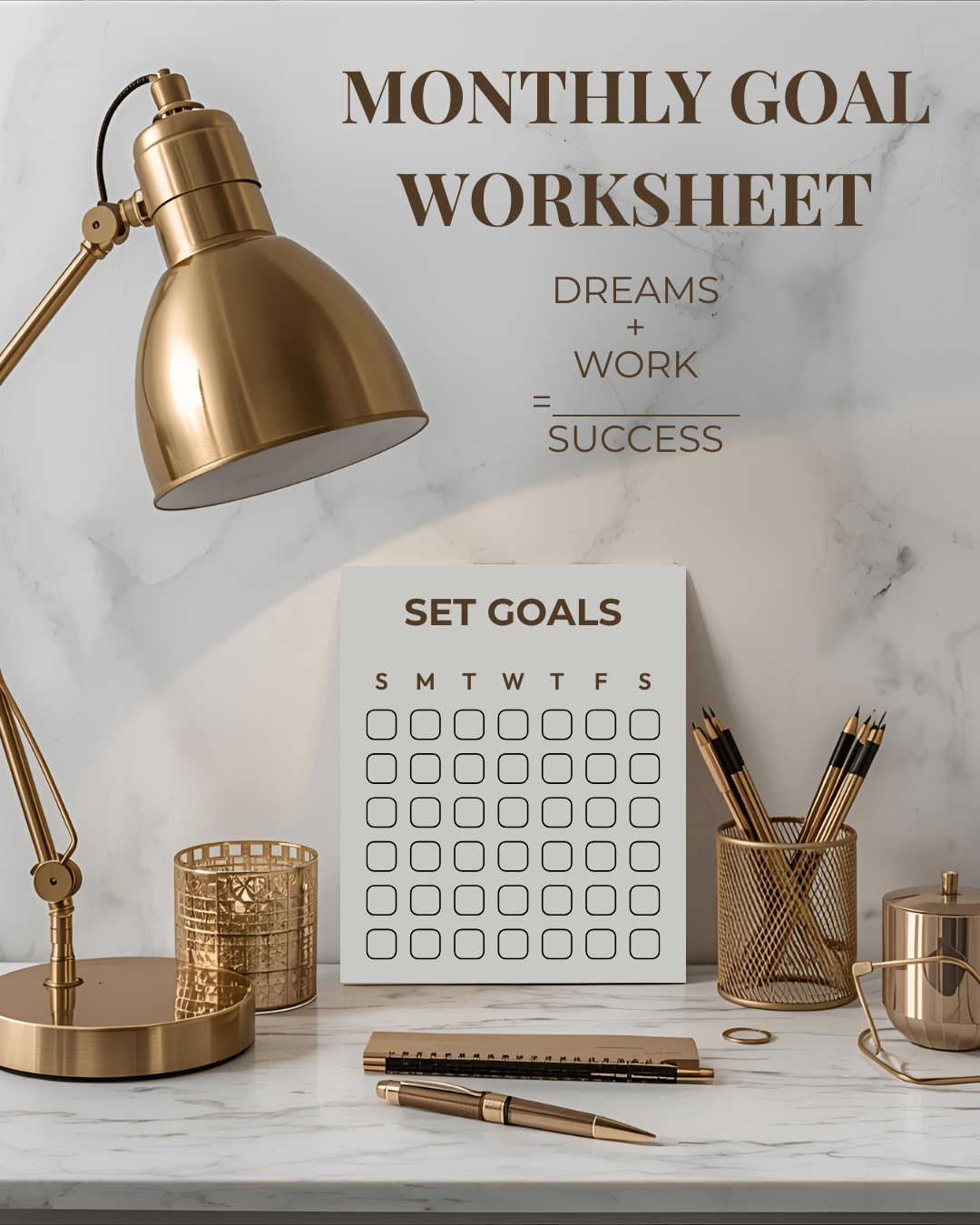 Plan with Purpose Worksheet