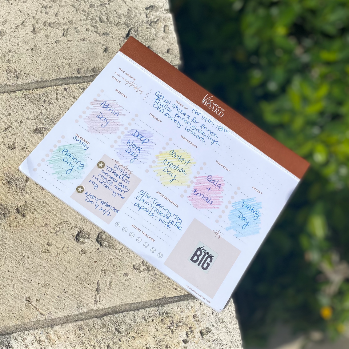 Weekly Planning Notepad
