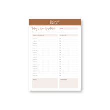 Load image into Gallery viewer, Daily Planning Notepad
