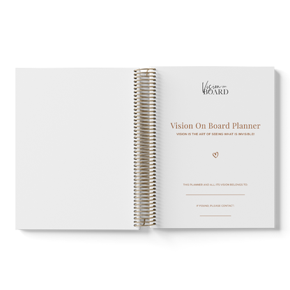 2026 Vision On Board Planner